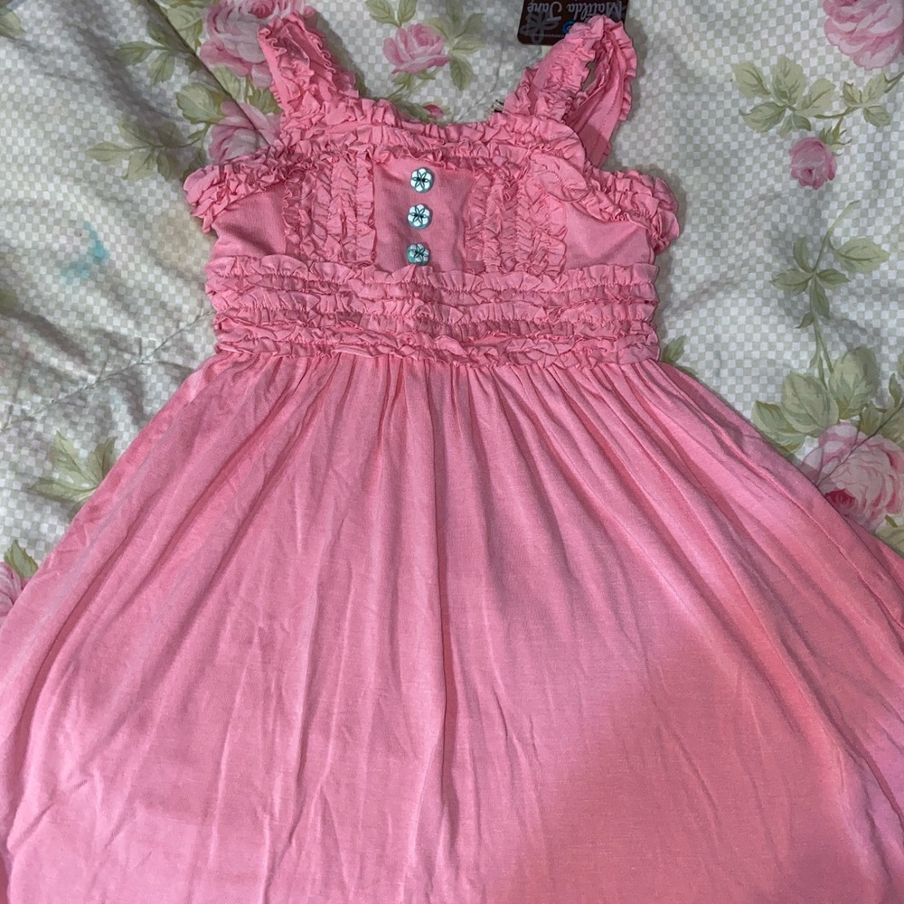 NWT Matilda Jane Pink Dress sz 2. SOOO SOFT